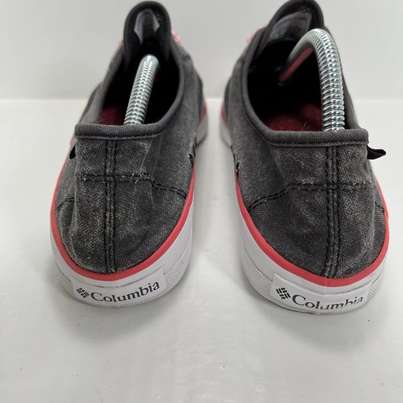 Columbia Crankbait Lace Canvas Casual Boat Gray Womens US Size 10 EUR 41 YL5301 - Picture 4 of 8